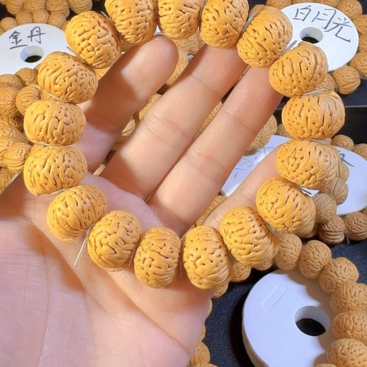 真***馋吊坠桃核盘锦一道筋