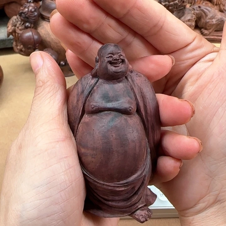 黄花梨/降香黄檀文*弥勒把件