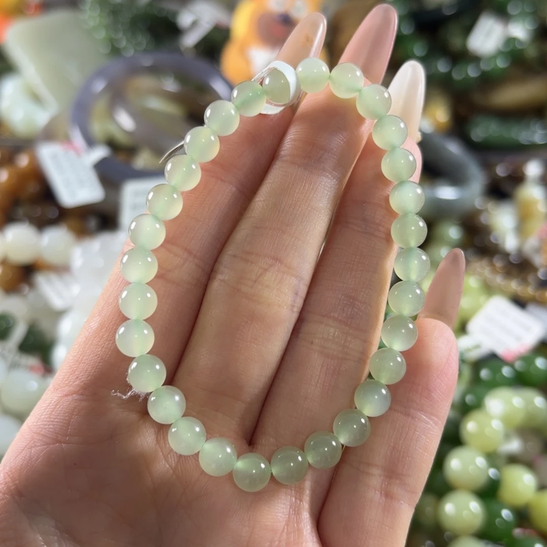 和田玉未镶嵌手链140