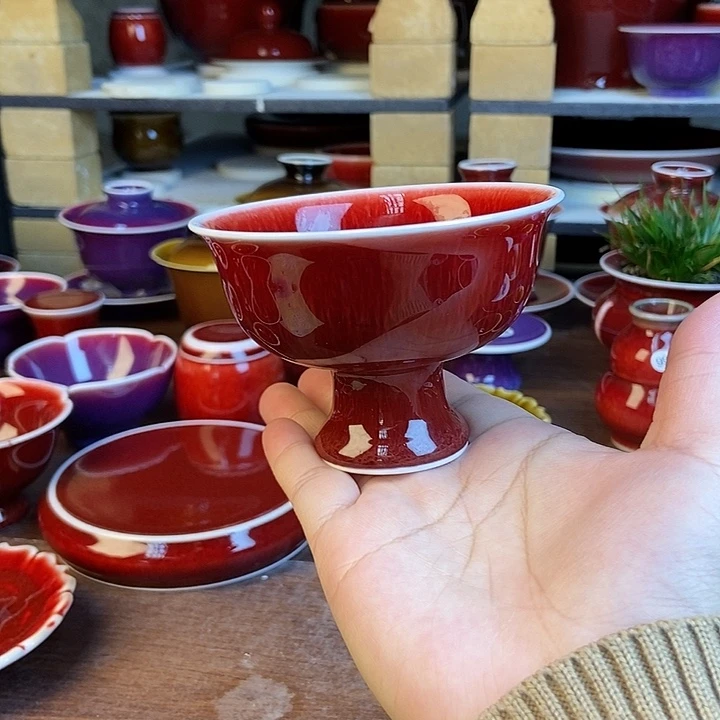 陶瓷景德镇名陶坊原矿郎红