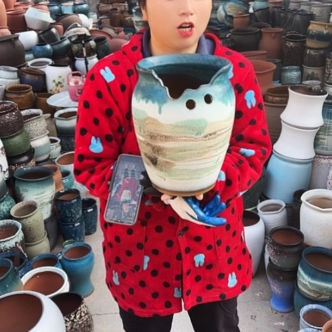 口19高27一个盆子。