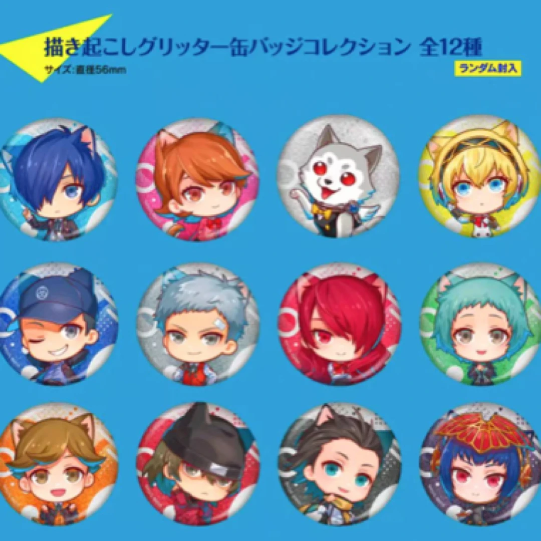 【代拆】日本正版 女神异闻录p3r 南家糖 联动q版吧唧 徽章