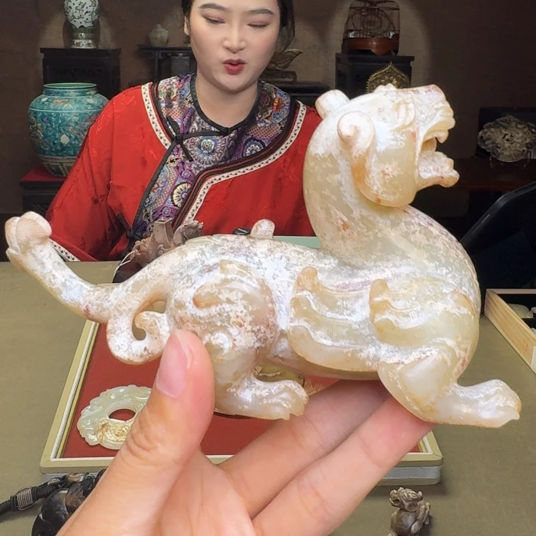 未镶嵌和田玉（糖玉）挂件老*