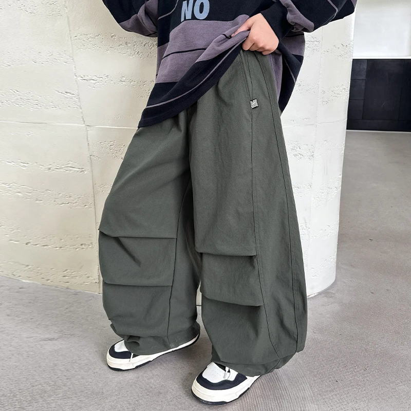 【2025秋款上新】男童裤子儿童春秋季工装裤中大童韩版百搭休闲长裤