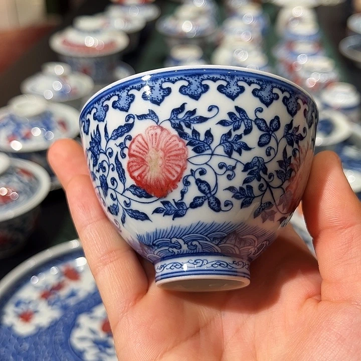 微瑕臻玉古坊原矿原矿孔雀石釉里红