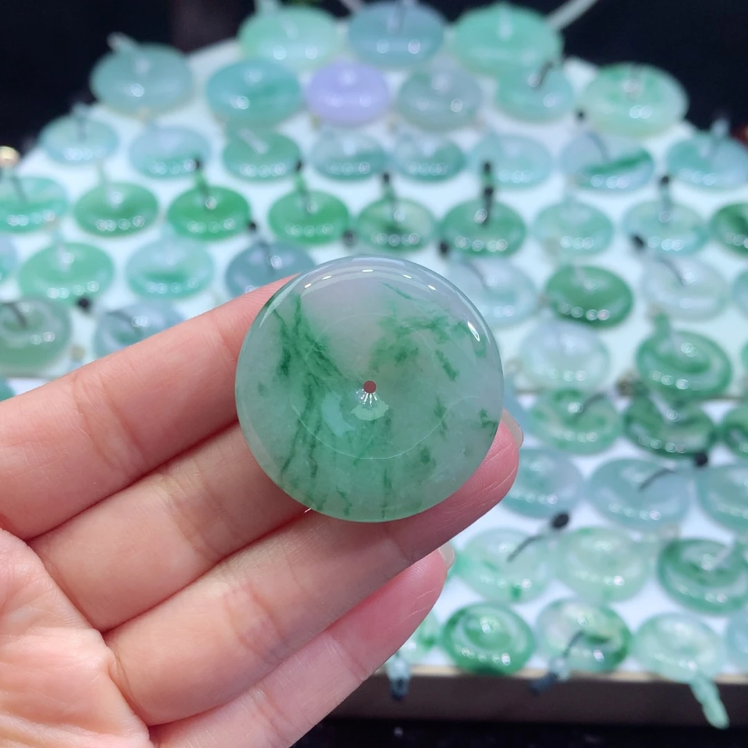 颈饰未镶嵌翡翠6尺寸34.1*6.1