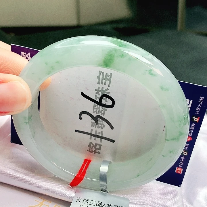 翡翠未镶嵌手镯缅甸天然a货翡翠手镯