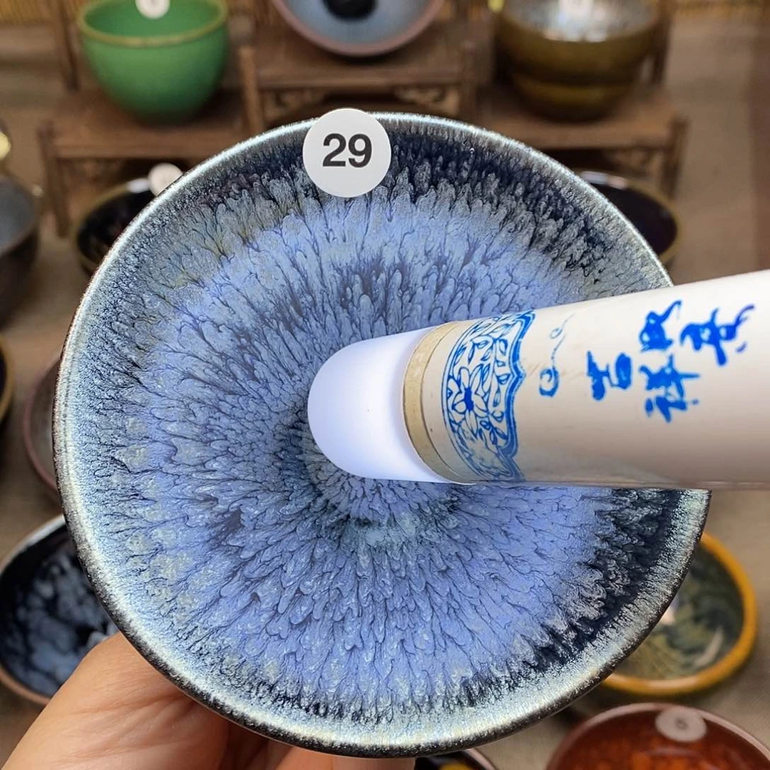 茶盏百花建盏主人杯