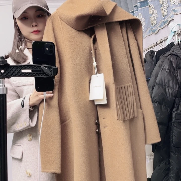 大码羊绒大衣120到140斤左右