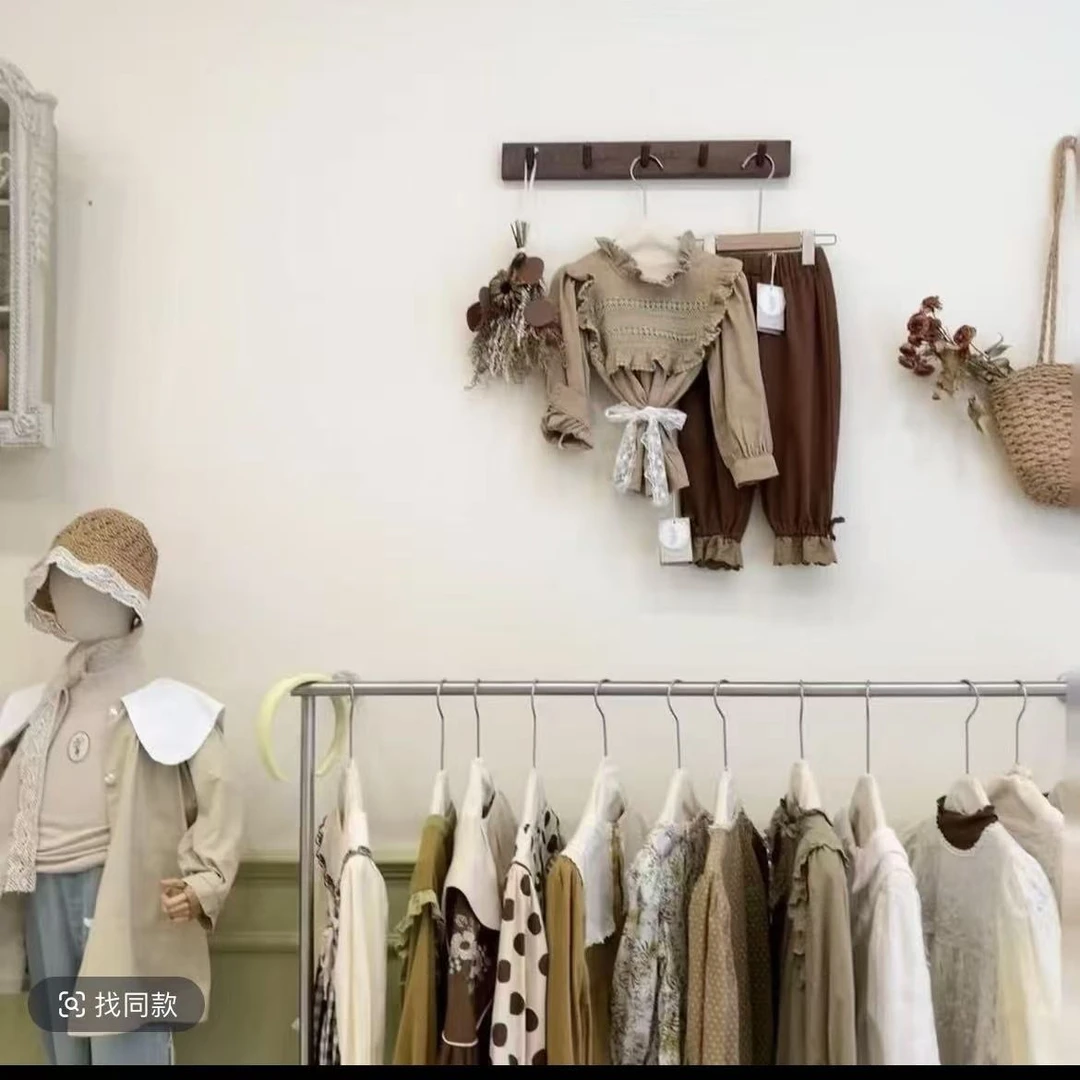 A6133#CYX-XW-342224童装毛衣(卡其 绿色）