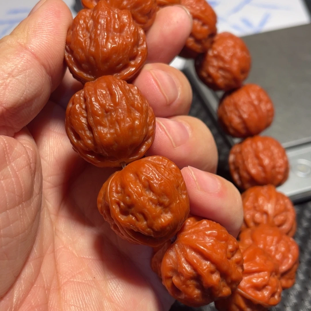 手串文玩核桃天花版金蟾21