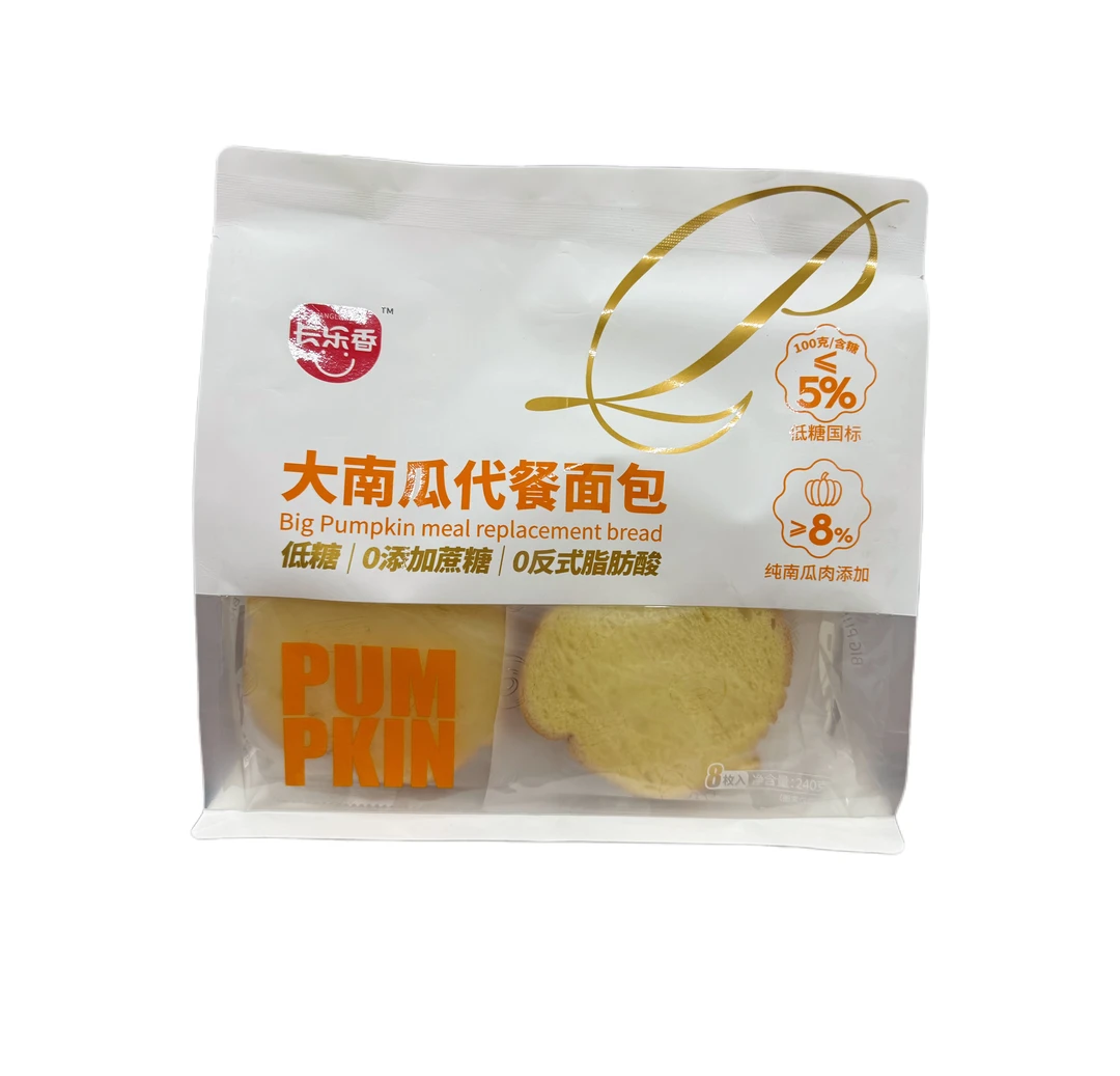 【25年10月】长乐香大南瓜代餐面包240g*3包