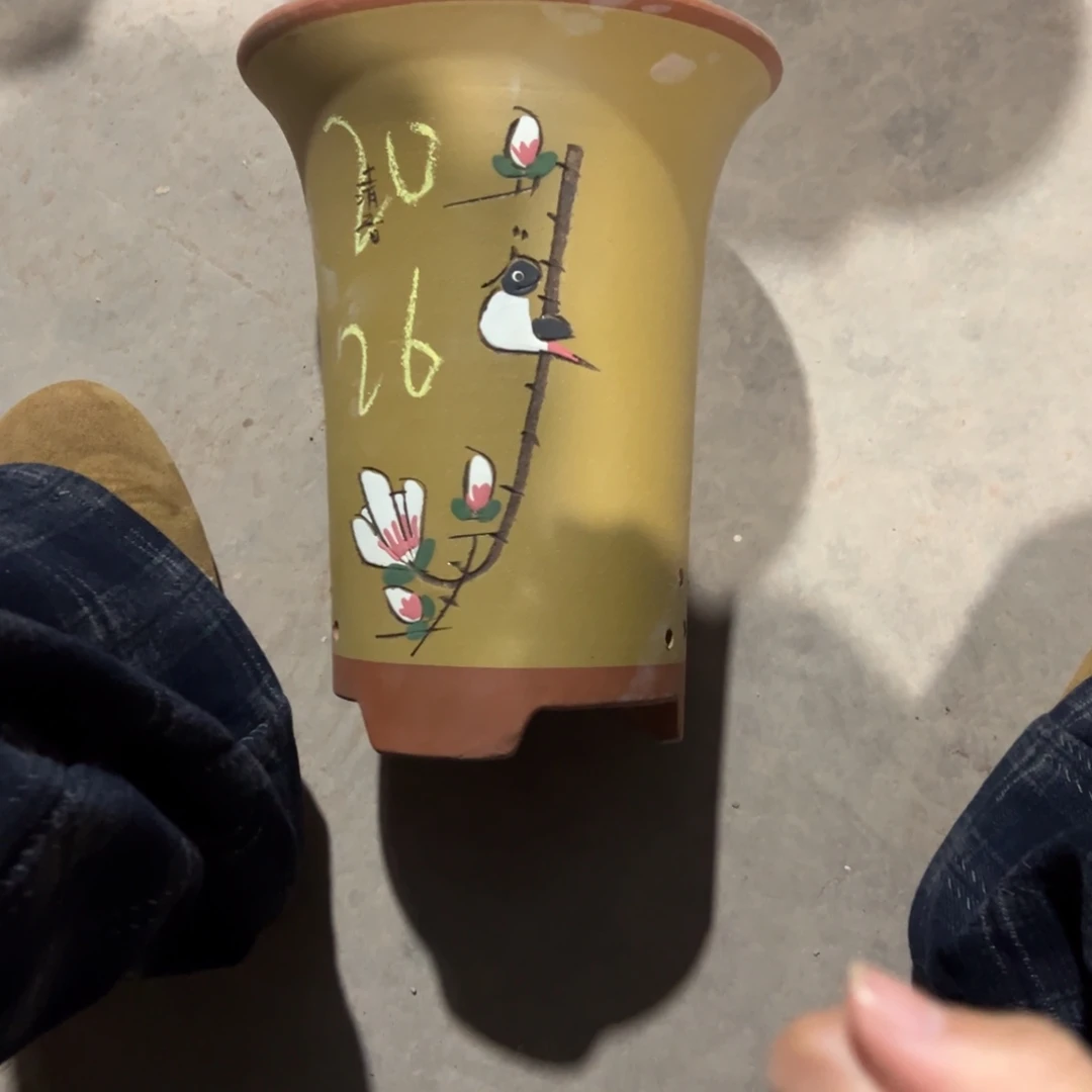 宜兴川阁紫砂花盆单个