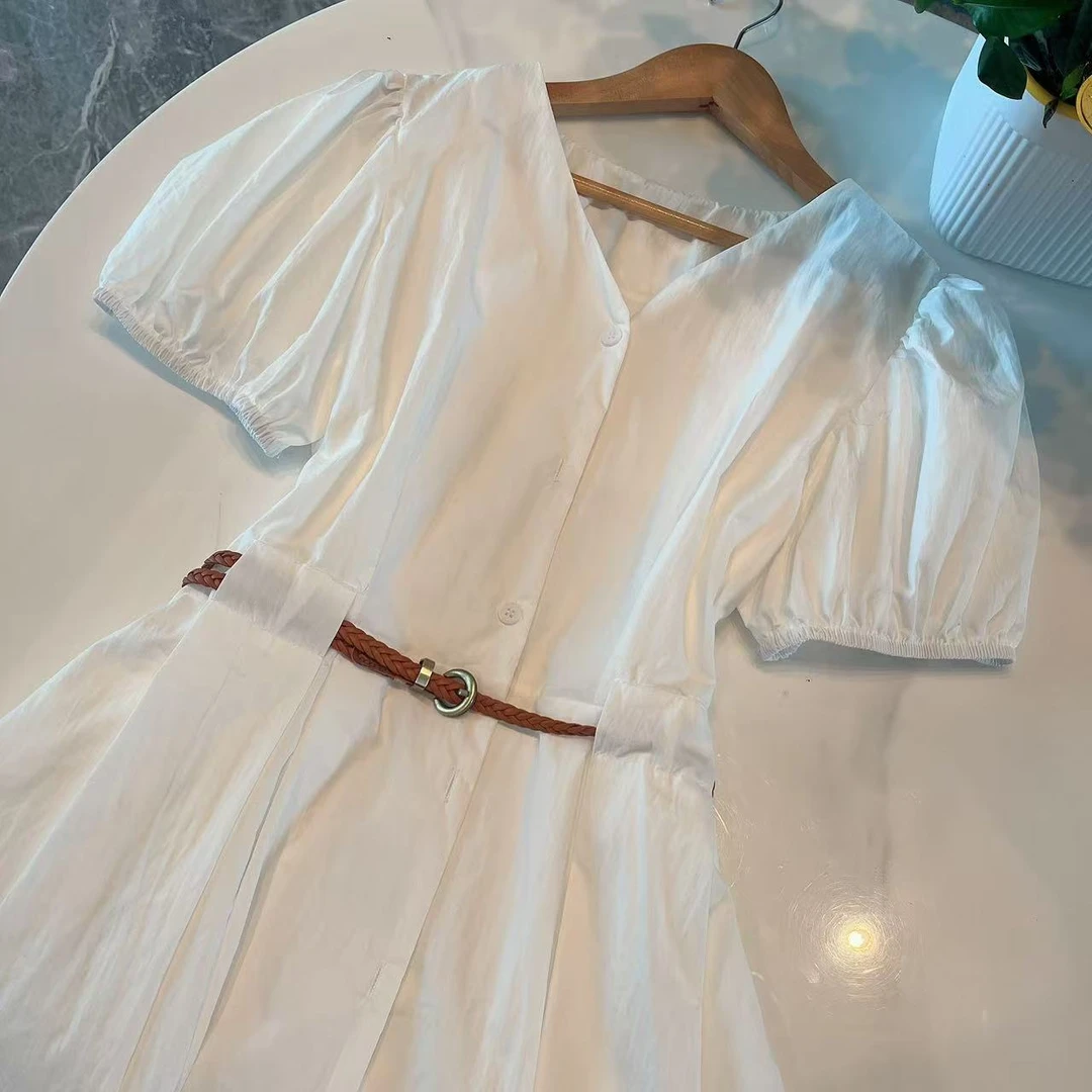 【左尚尚-9275】2025夏季新款连衣裙显瘦减龄气质温柔风女款裙子