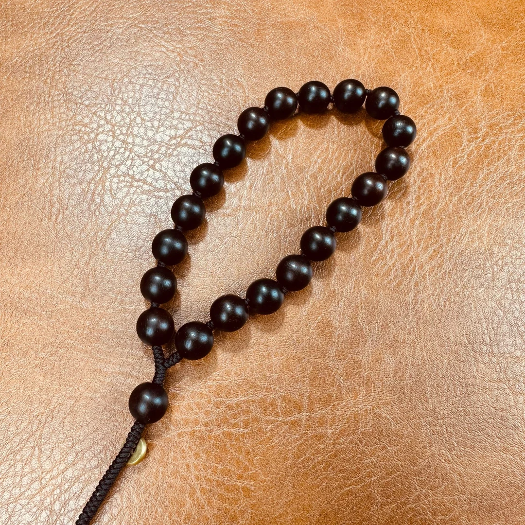 檀木手把绳檀木手串汽车钥匙扣防丢绳手串