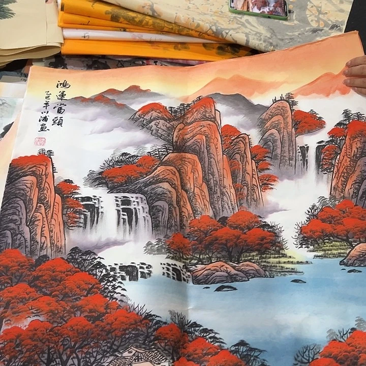 尚谷里商贸 画心一张