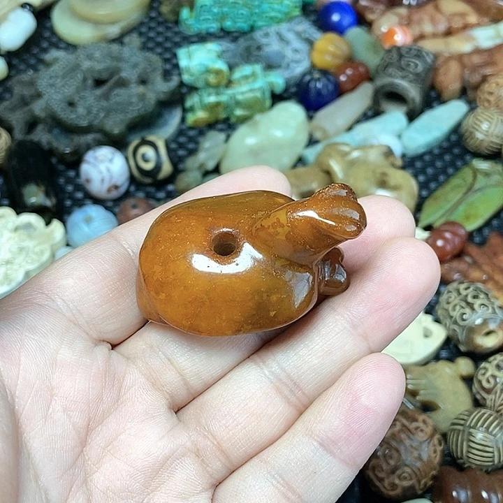 和田玉未镶嵌颈饰88