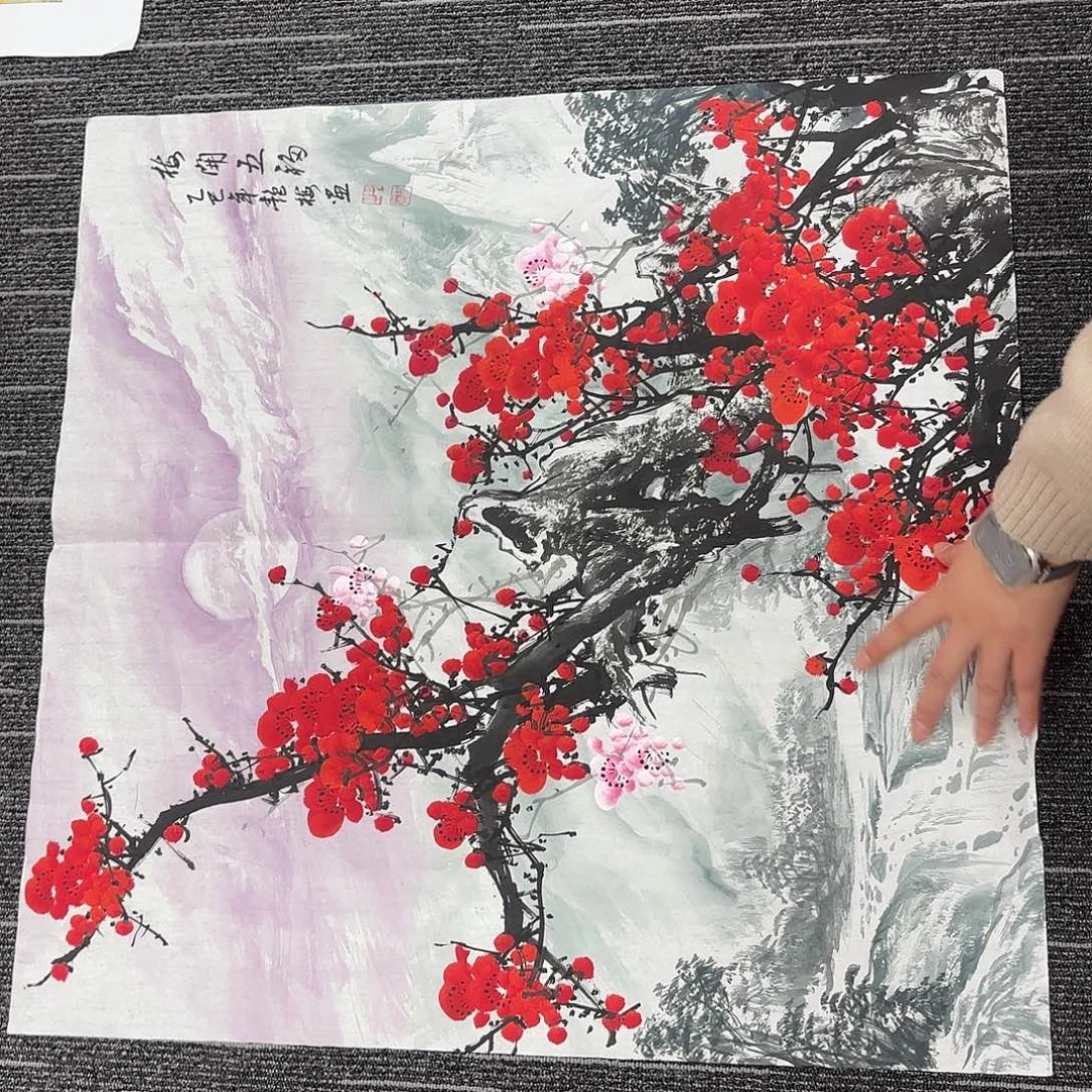 国画国画作品纯手绘