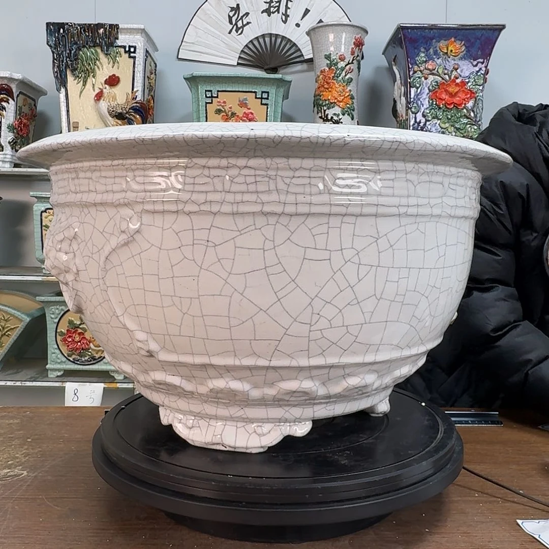 红陶有**泡石湾盆618