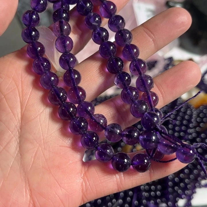 烟晶手链未镶嵌水晶