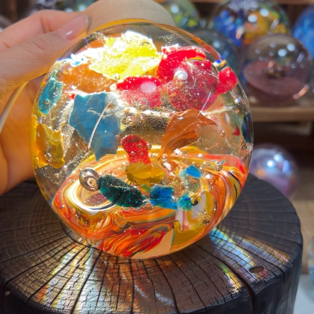 手工艺品琉璃微瑕