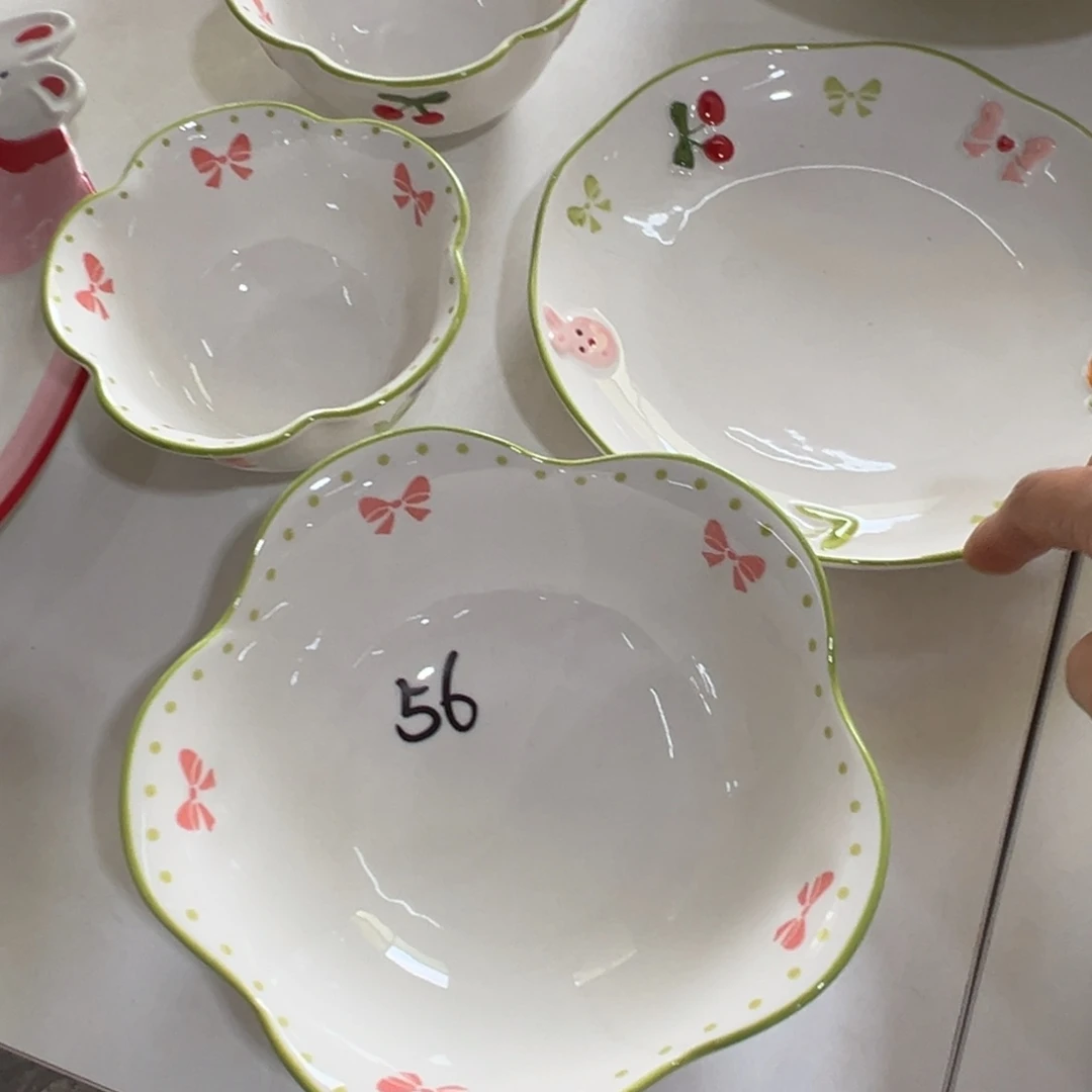 陶摆件高温陶瓷釉下彩微瑕！