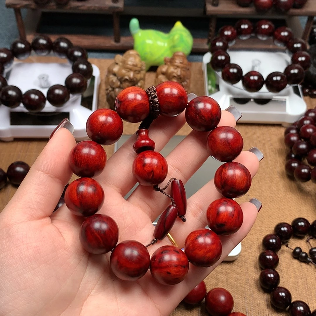 檀香紫檀（小叶紫檀）完****呀1.8芝麻花