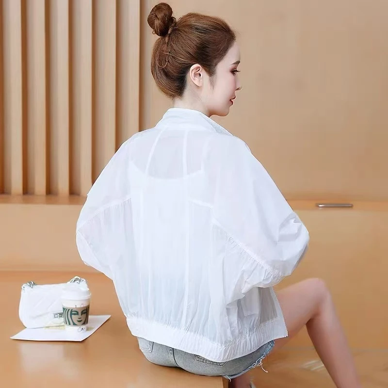 好物时尚防晒衫2025新款女士防晒衣夏季防紫外线女装短款外套