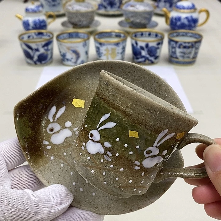 摆件九谷正品保真