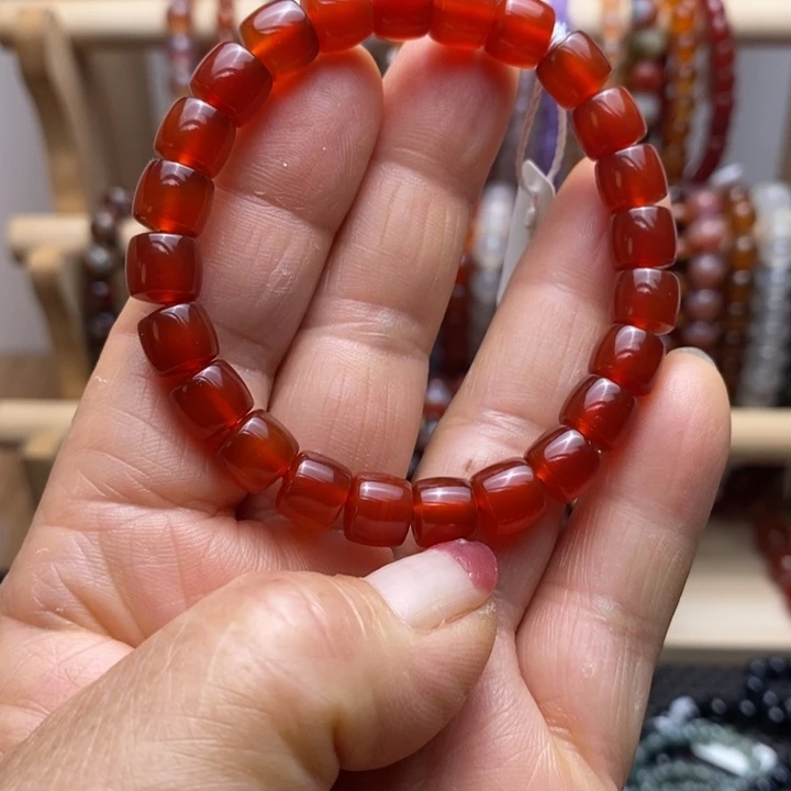 玛瑙/玉髓未镶嵌手链