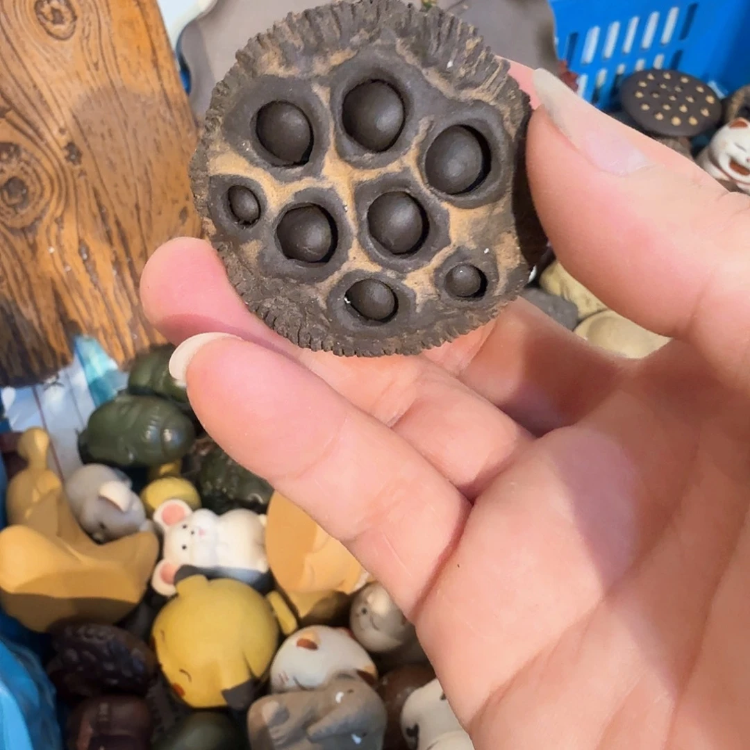 紫砂茶宠雕塑瑕疵茶宠