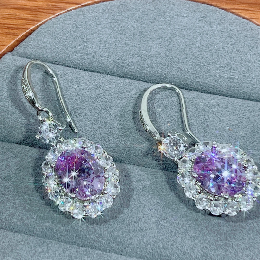 耳饰 【米莱轻奢】晶莹剔透 炫彩丽人 星光耳饰65