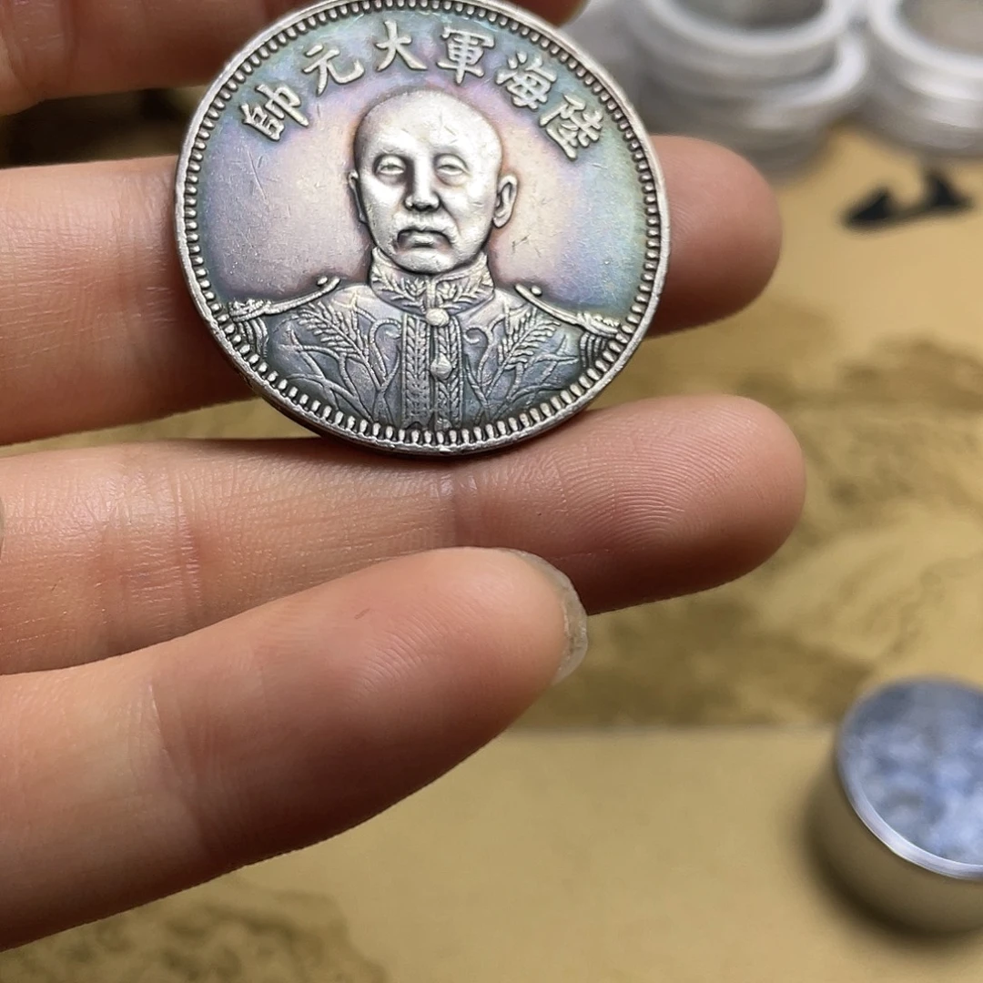 A复古工艺品大头龙洋a