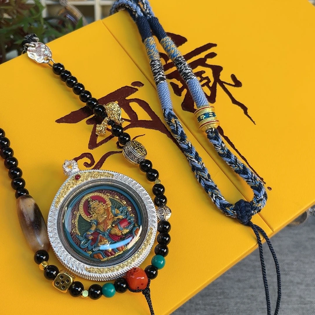 泥塑꒱***忆黄老爷黑老爷双面擦擦+绑绳+礼盒