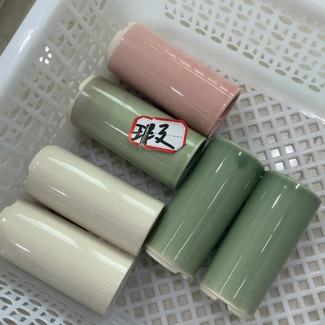 红陶高温陶瓷花盆瑕疵