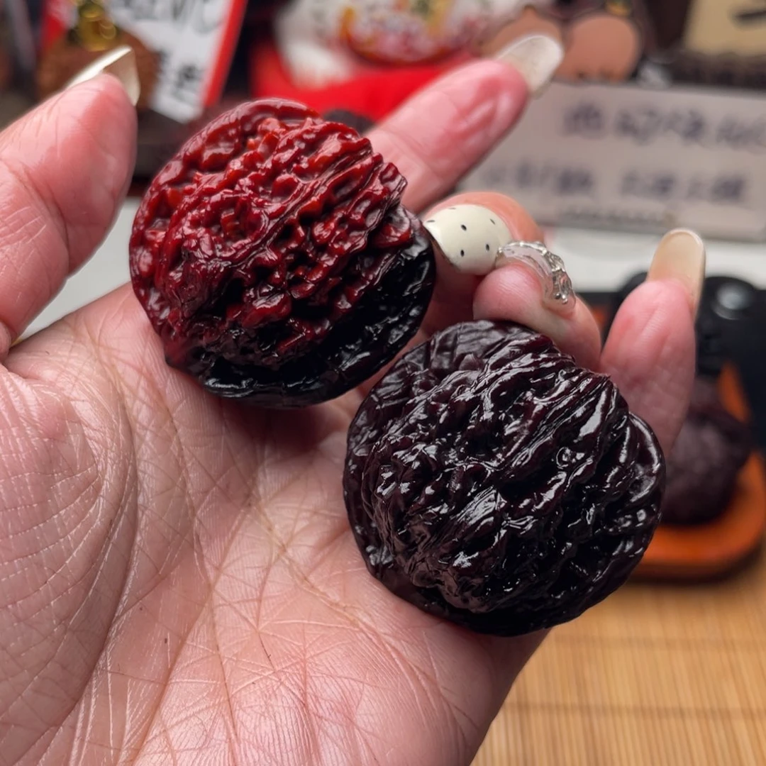 吊坠文玩核桃小彩楼