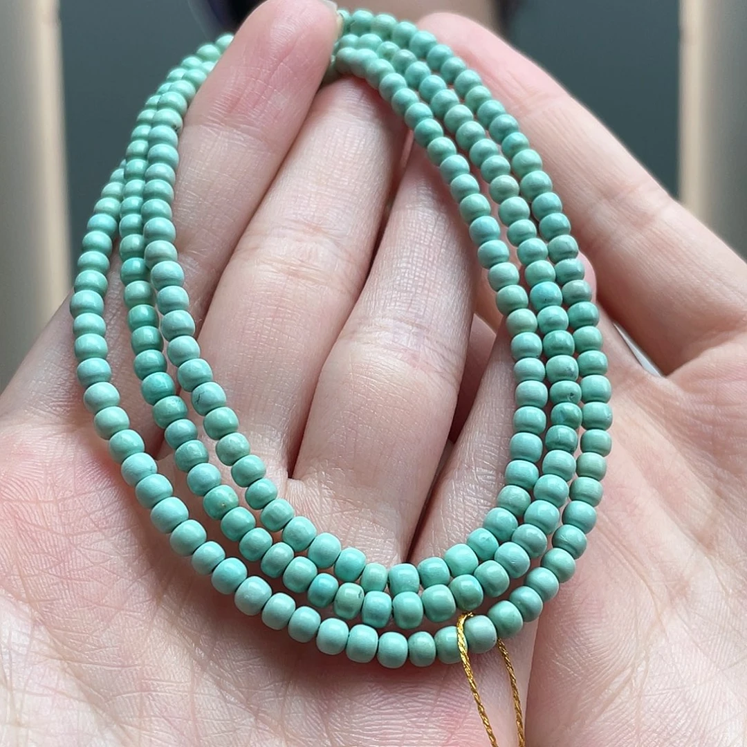 绿松石未镶嵌颈饰