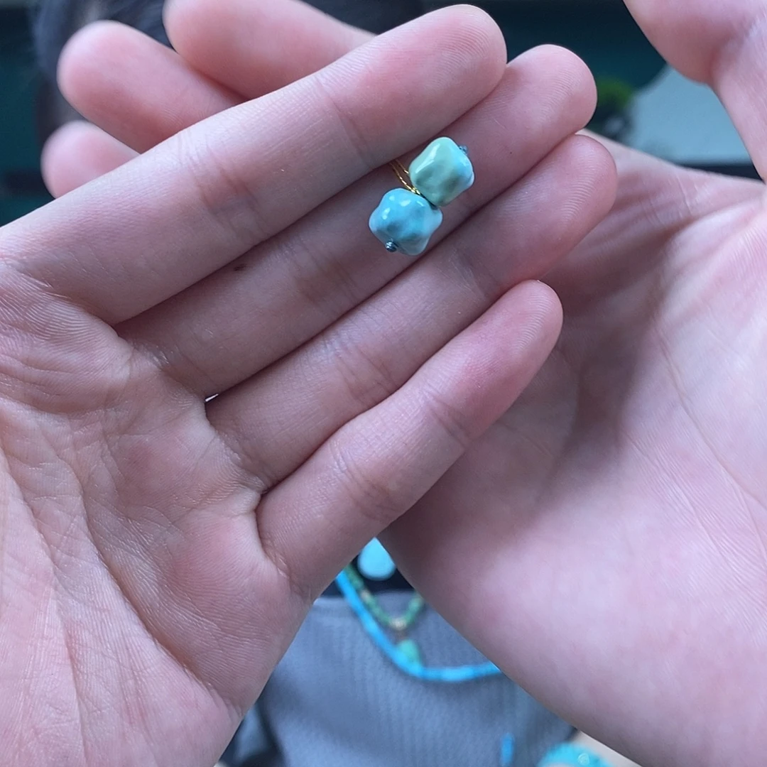 绿松石未镶嵌珠宝奇石