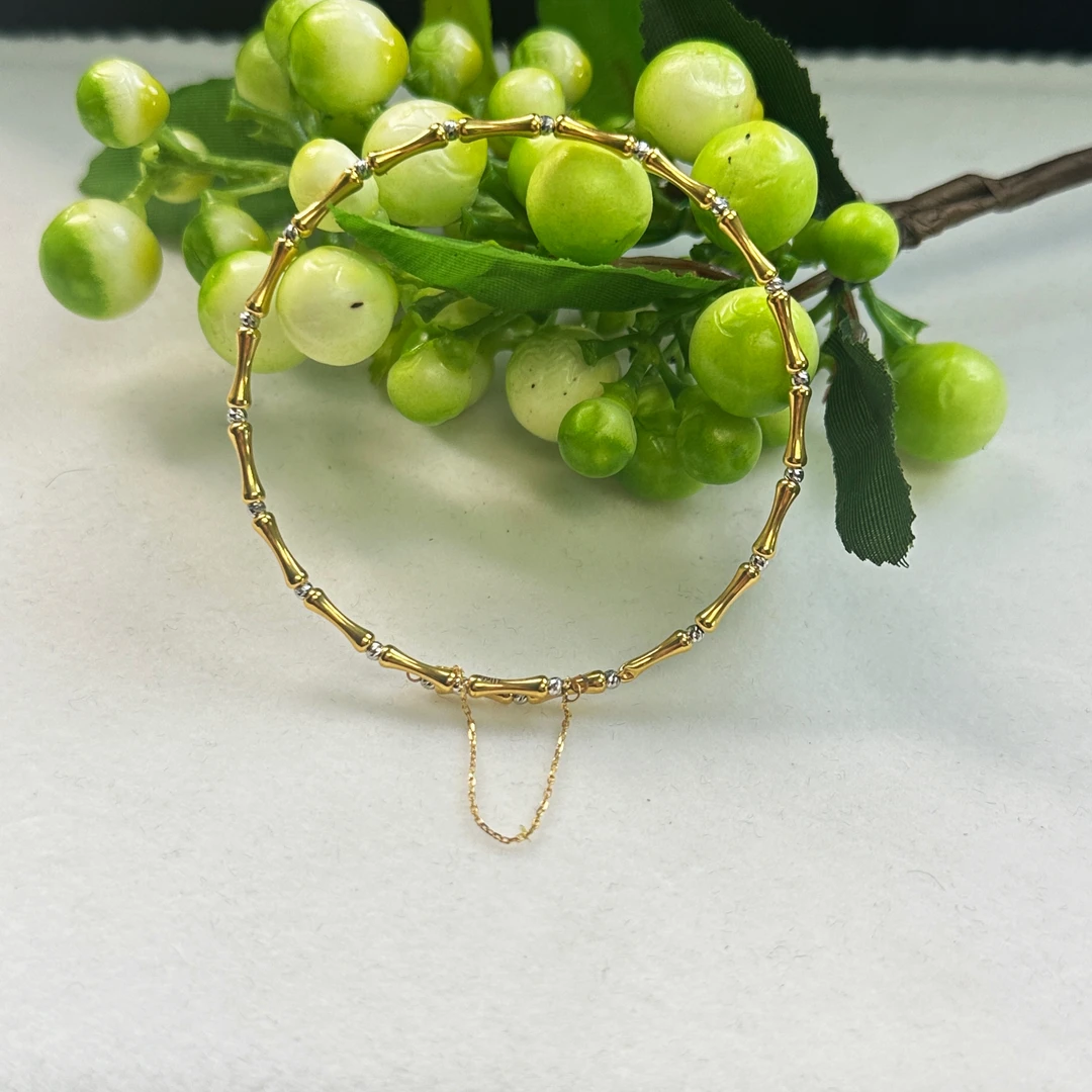 【汉韵轩珠宝】18K手环777