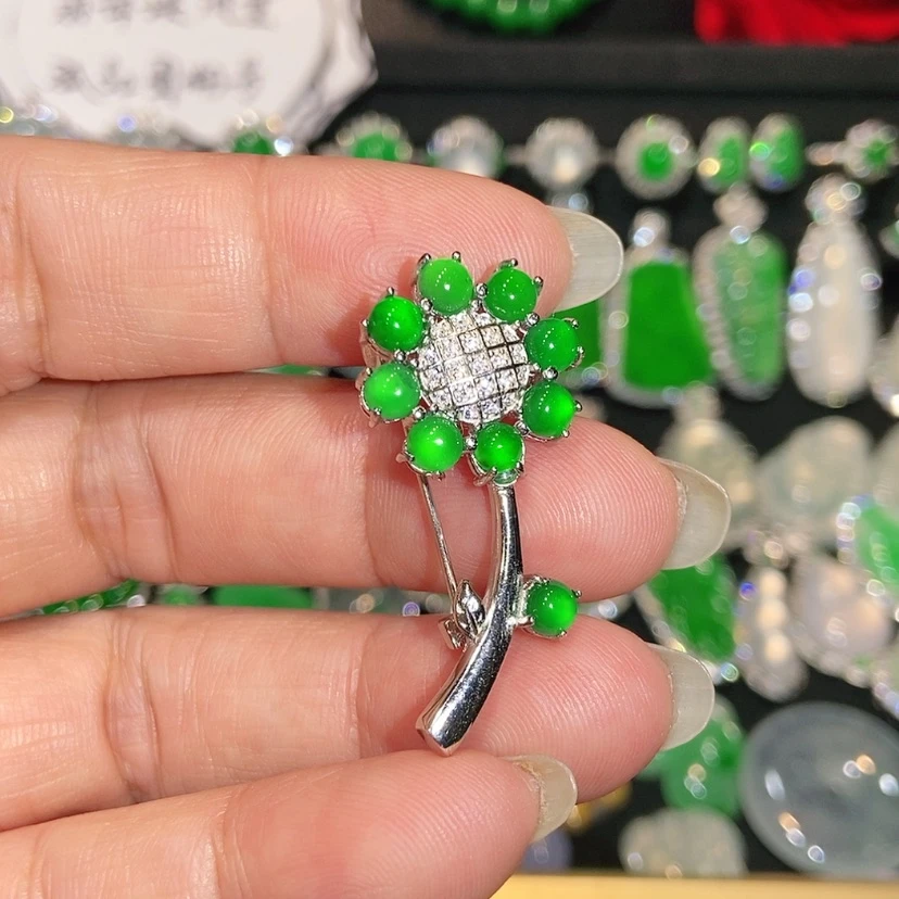 【闪购商品】颈饰未镶嵌翡翠天然翡翠