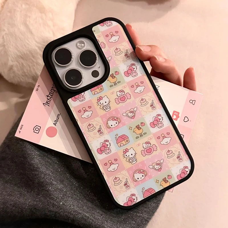 hellokitty猫咪16promax手机壳15适用苹果11玻璃12防摔13网红款14
