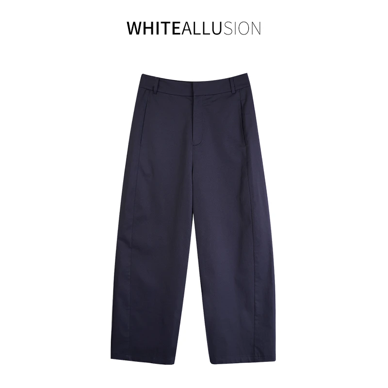 素典【空气裤】UPF50原纱防晒透气纱线 休闲香蕉九分裤4245