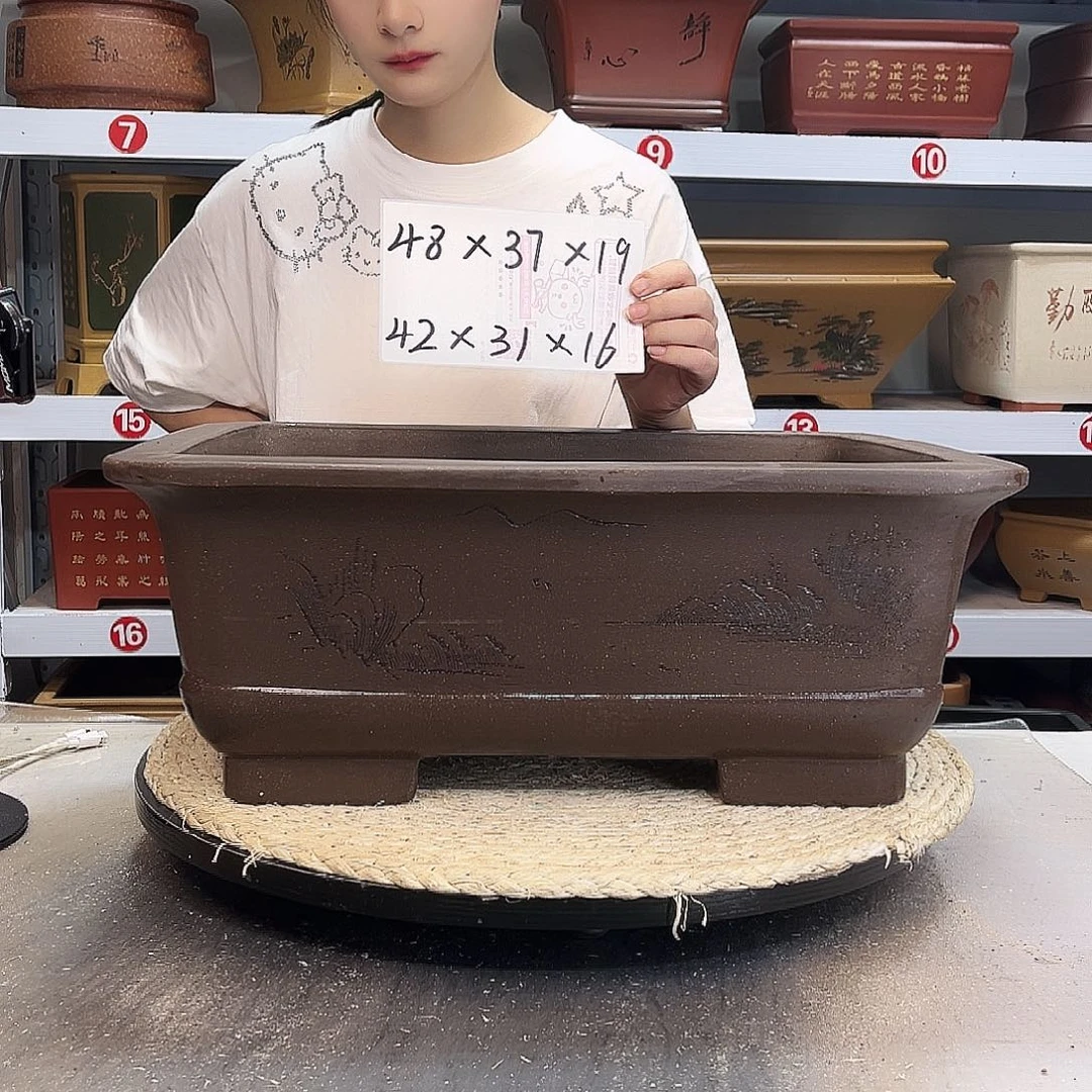 紫砂花盆紫砂花盆