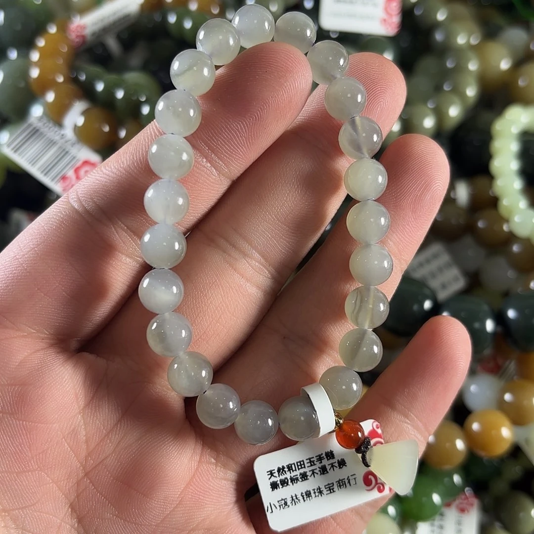 和田玉手链未镶嵌W323