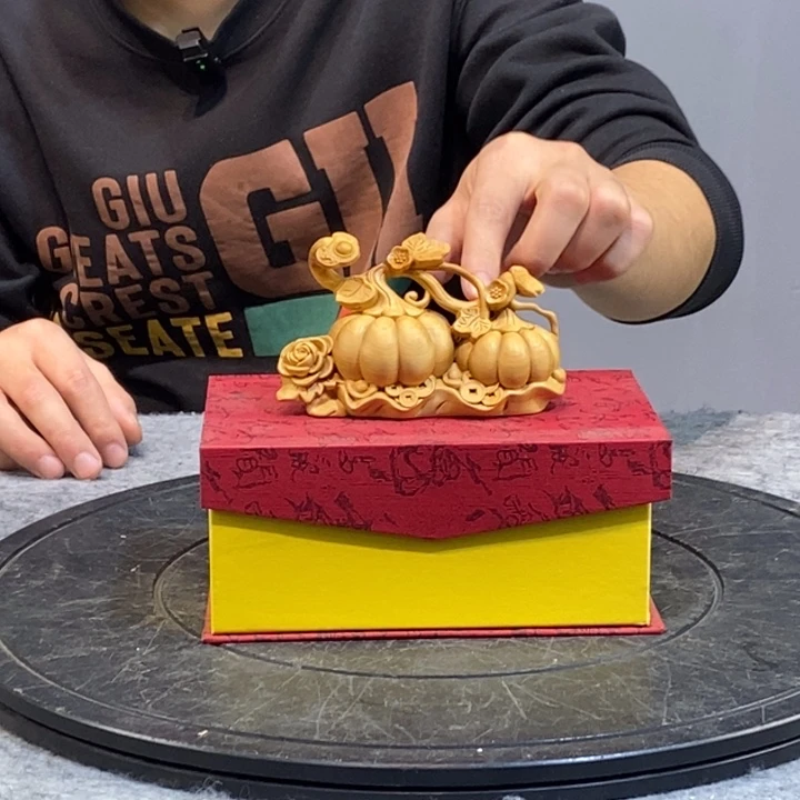 柏木木雕工艺品摆件