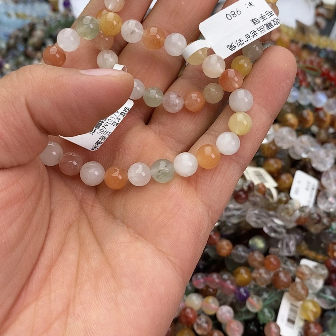 未镶嵌水晶手链手链
