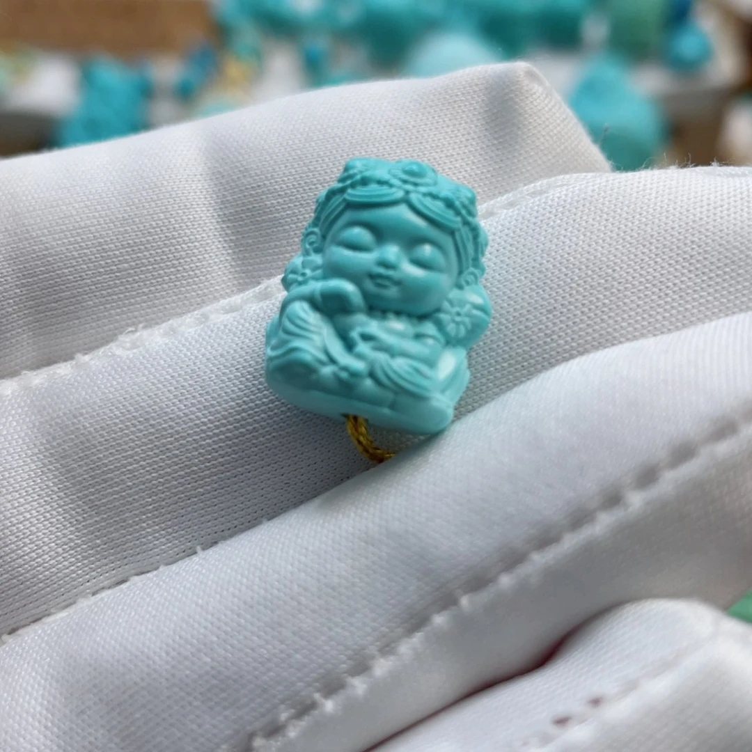 绿松石珠宝奇石未镶嵌