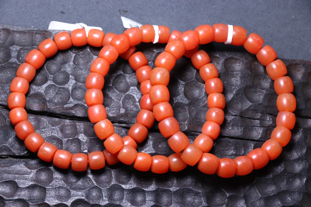 原矿无优化天然南红东山大水沟直切单圈8mm左右多样性发一件