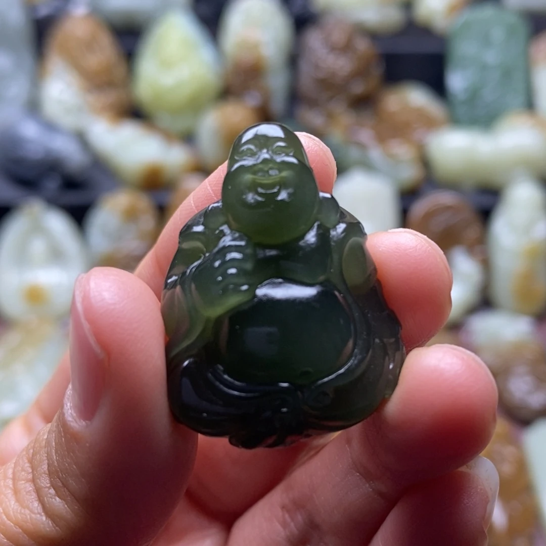 吊坠(不含链)未镶嵌和田玉（糖玉）