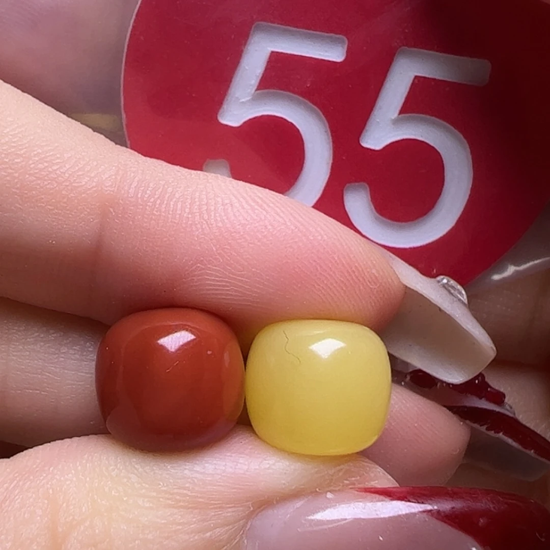 蜜蜡未镶嵌珠宝奇石9.5mm老型